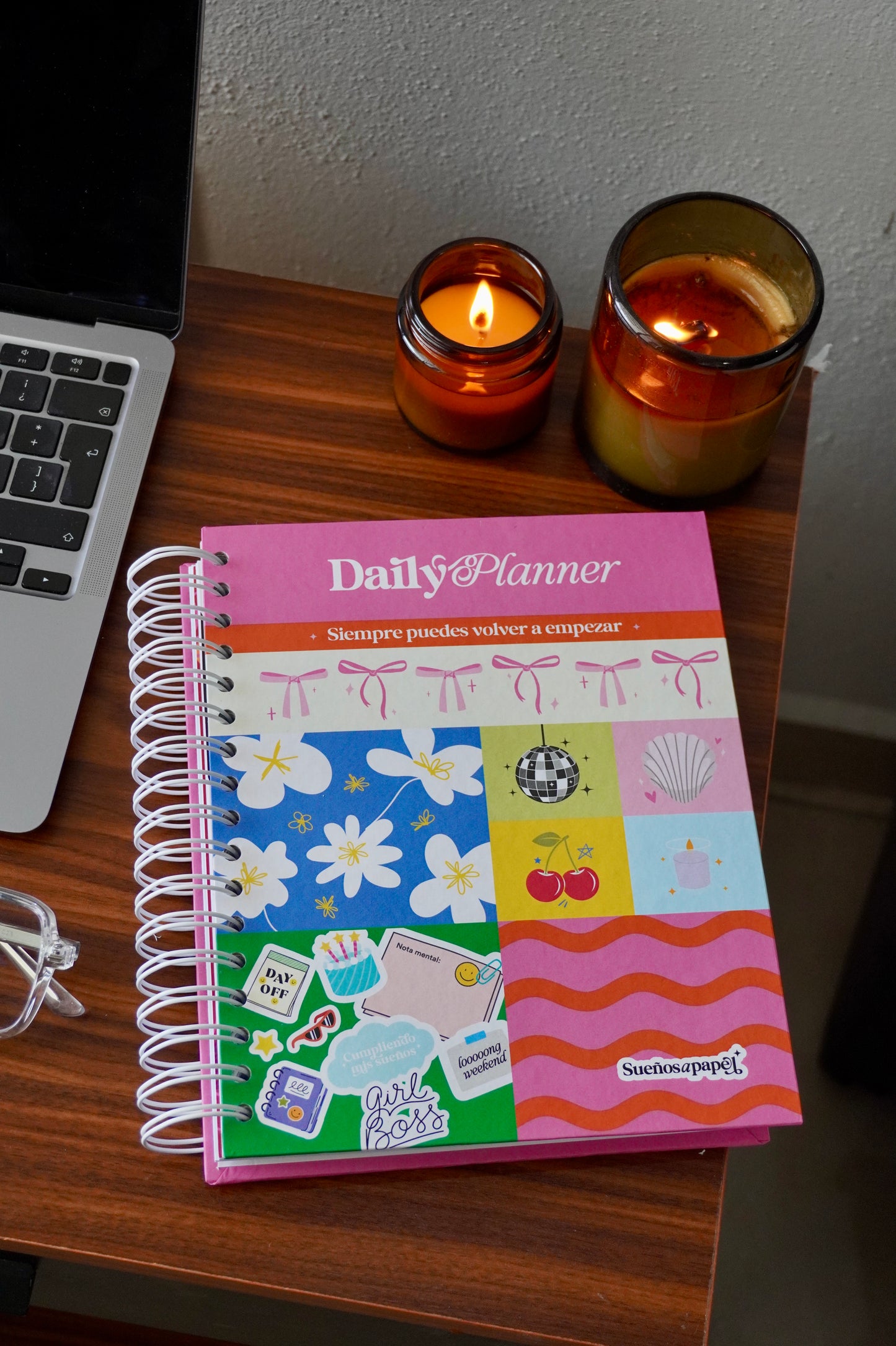 DAILY PLANNER : AGENDA SIN FECHAS