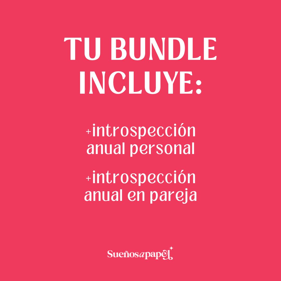 KIT: Introspección Anual Personal + Planeación Anual en Pareja