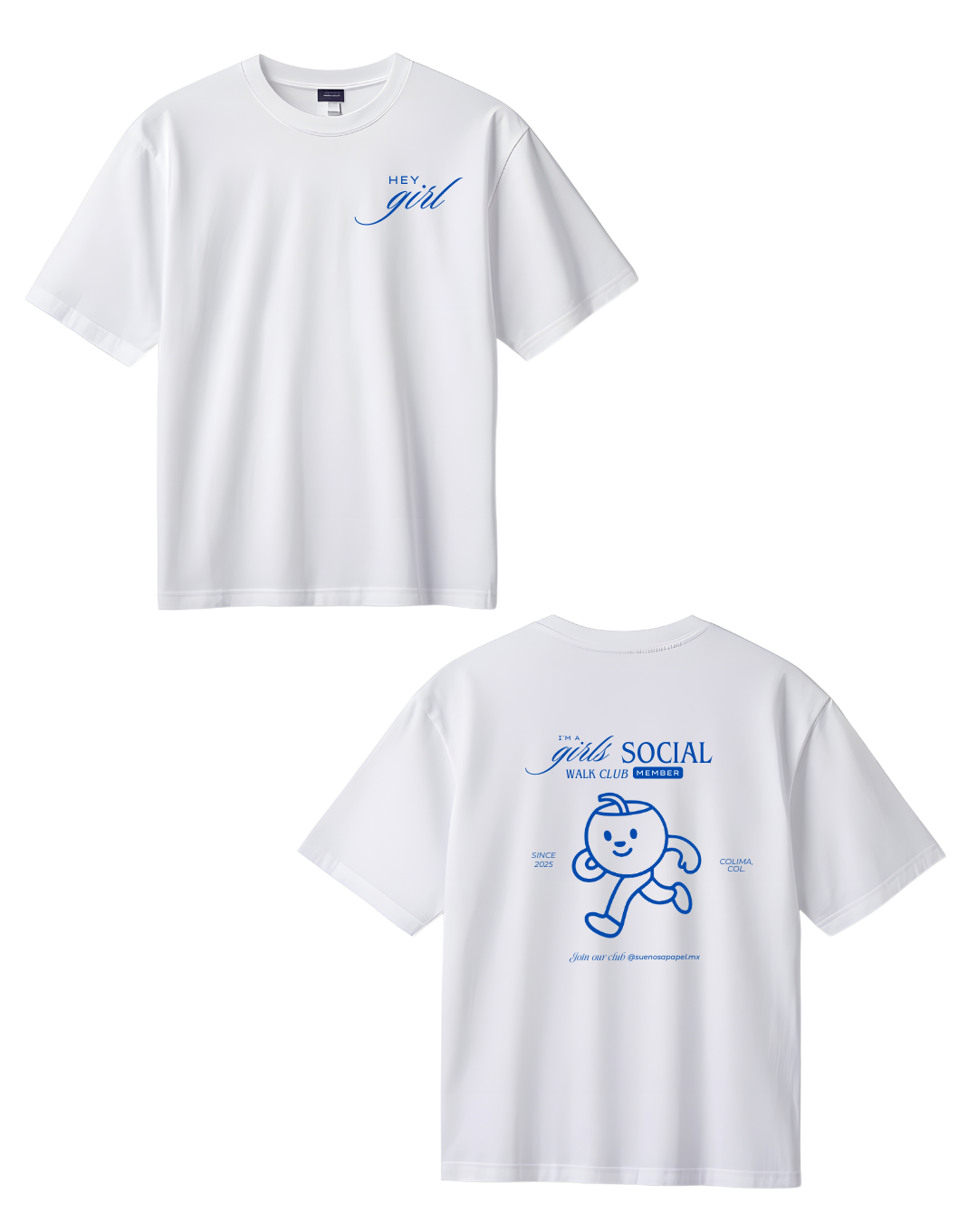 PLAYERA “GIRLS SOCIAL WALK CLUB”