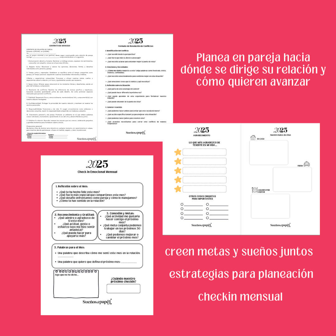 Plantilla Planeación Anual en Pareja 2025