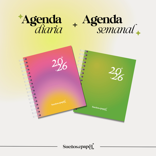 KIT AGENDA SEMANAL + DIARIA : $1199