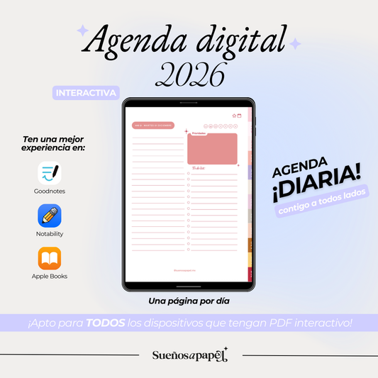 AGENDA DIGITAL 2026 (VISTA DIARIA)