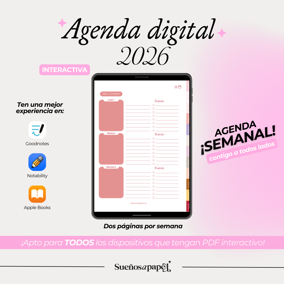 AGENDA DIGITAL 2026 (VISTA SEMANAL)