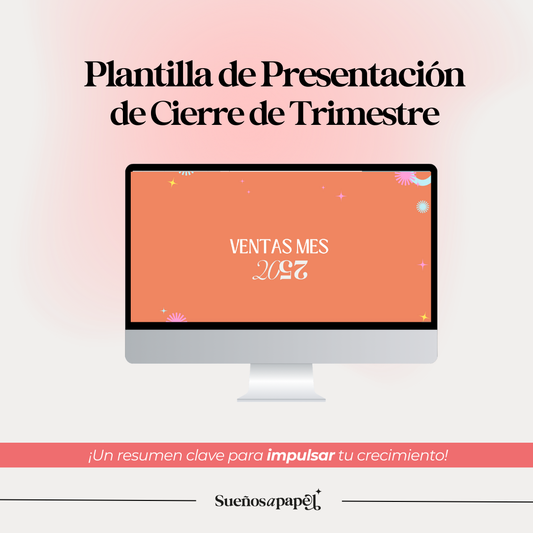 Plantilla de Presentación de Cierre de Trimestre