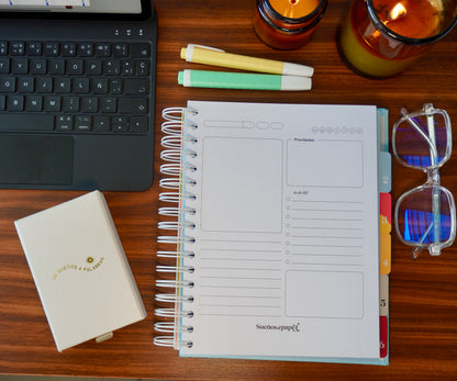 DAILY PLANNER + CARTAS AFIRMACIONES