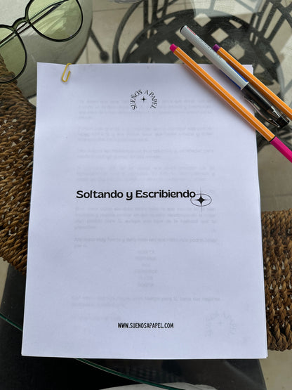 Soltando y Escribiendo : Cierra el ciclo con tu ex a través del Journaling