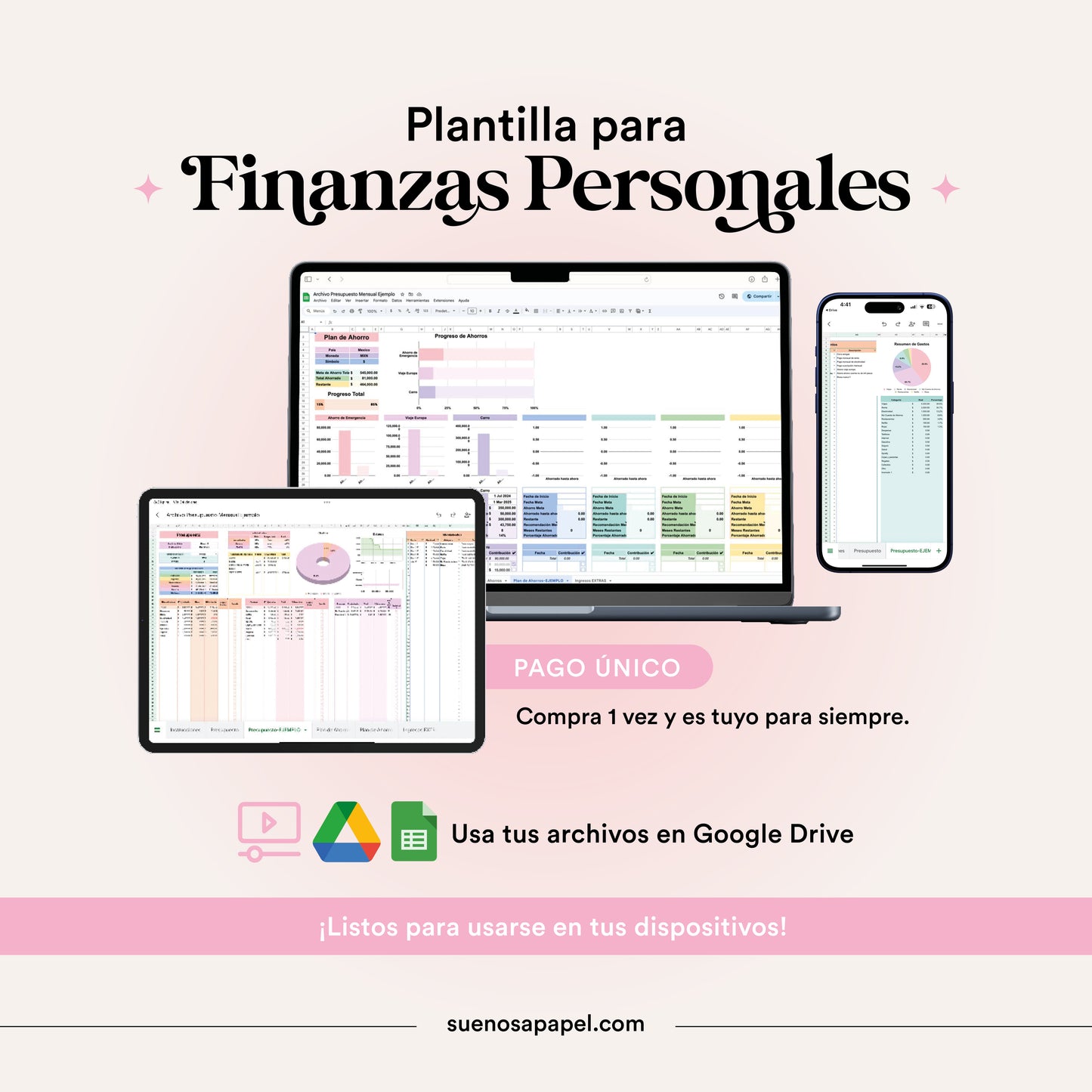 Plantilla para Finanzas Personales - Excel