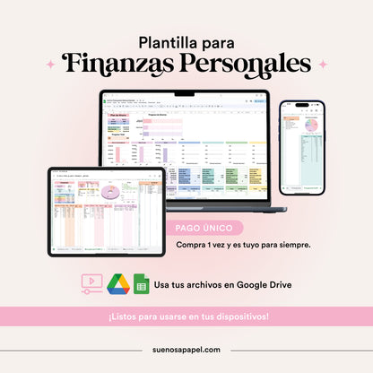 Plantilla para Finanzas Personales - Excel