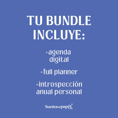 KIT: Agenda Digital 2025 + Full Planner + Introspección Anual Personal