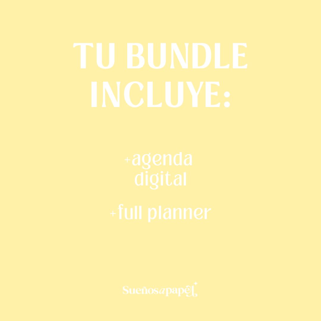 KIT: Agenda Digital + Full Planner